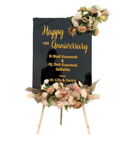 Papan Bunga Akrilik Sidowayah