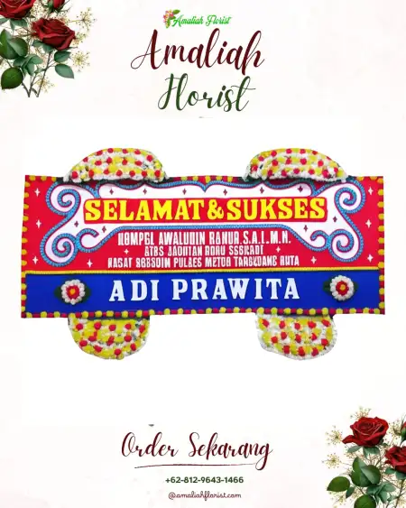 Papan Bunga Ucapan Selamat Sidowayah